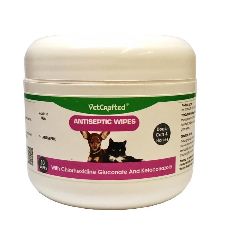 Antibiotic wipes for dogs best sale