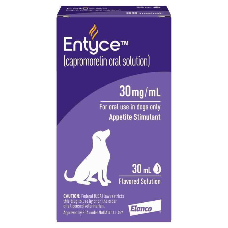 Entyce 30 mg/ml Capromorelin Oral Solution for Dogs | Giant Eagle Pet  Pharmacy