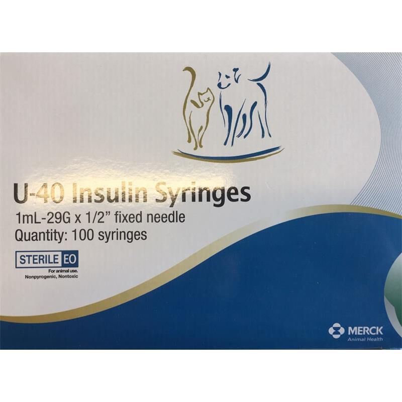 Vetsulin 2024 insulin syringes